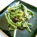 よっちゃん★☆★'s cooksnap of when they made 春菊の胡麻和え.