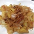 ★Non★★'s cooksnap of when they made マーガリンで玉葱とじゃが芋炒めもの.