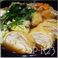 P-K23's cooksnap of when they made タジン鍋で鶏ミンチの信田煮.