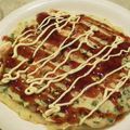 ミーリュウ's cooksnap of when they made 関西人が作る☆海鮮ねぎ焼き！お好み焼き.