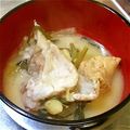 ちゃちゃん家's cooksnap of when they made カジカのアラで、あったか味噌汁♪.