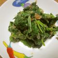 tamamiya55's cooksnap of when they made ☆おかのりの鰹醤油和え☆.