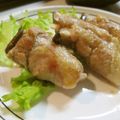 えみんちゅ＊'s cooksnap of when they made 焼肉のタレで簡単♪レンコンの肉巻き.