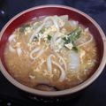 akari0330's cooksnap of when they made 味噌煮込み風★きしめん.
