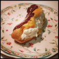 ぷーちょみ's cooksnap of when they made おいしく簡単シュークリーム・エクレア生地.