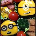 手抜きママちゃん's cooksnap of when they made 怪盗グルー☆ ミニオン 弁当.