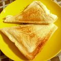 山田川アヤカ's cooksnap of when they made 休日の朝食に！子供大好き♡ホットサンド♡.