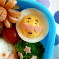 coffeetree's cooksnap of when they made ゆで卵de簡単可愛いアンパンマン♪.