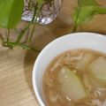 えびちん１９３'s cooksnap of when they made 冬瓜と網海老のスープ.