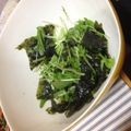 みほきのこ's cooksnap of when they made 水菜と海苔のシャキシャキサラダ☆和風.
