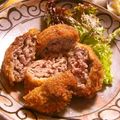 marilin36's cooksnap of when they made 牛肉のマスタードカツ✿赤ワインソース添え.