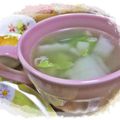 ゆけり３兄弟's cooksnap of when they made 簡単☆白菜とベーコンのあったかスープ☆.