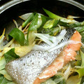 Naaaai's cooksnap of when they made 秋鮭食べよう！ネギと一緒にタジン蒸し.
