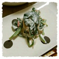 しょみ一's cooksnap of when they made お弁当の一品に☆法蓮草と蟹カマのおひたし.