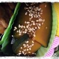 かなころむ's cooksnap of when they made 簡単お弁当おかず！かぼちゃのポン酢和え★.