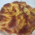 ぺたこゆかりん's cooksnap of when they made ホットケーキミックスでさつまいもケーキ.