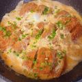 ひっこ's cooksnap of when they made ☆かつ丼／カツ卵とじ☆.