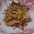 いるかしろたん's cooksnap of when they made 油を使わないたっぷり白菜の豚こま炒め♪.