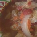 ☆あゆ♪みっきー☆'s cooksnap of when they made セロリとバジルと鶏肉のトマトスープ.