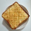 みぃぃちゃま's cooksnap of when they made 思いたったらすぐ！メロンパン風トースト.