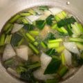 ポムポムポヨコ's cooksnap of when they made 小松菜と里芋のお味噌汁.