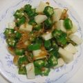 K/S's cooksnap of when they made おくらと長芋のネバネバ～.
