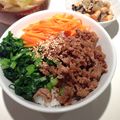 hitomi_n's cooksnap of when they made 基本の三色丼？！四色丼？！.