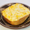 ななクレープ's cooksnap of when they made マヨコーンチーズトースト.
