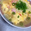 みき☆広島33's cooksnap of when they made マルちゃん正麺deかに玉天津麺☆.