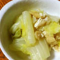 ブウチャン's cooksnap of when they made 白菜と油揚げの煮浸し.