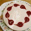❀あおい❀'s cooksnap of when they made ラズベリーのレアチーズケーキ.