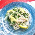 アロハロコモコ's cooksnap of when they made さっぱり☆イカと大葉のレモン醤油和え.