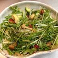 げにゃん's cooksnap of when they made 簡単☆ベーコンとアボカドの水菜サラダ.