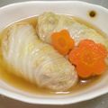 yoshiyurip's cooksnap of when they made 土鍋でロール白菜☆豆腐入り.