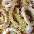 24nishi24's cooksnap of when they made 白菜といかのわた炒め.