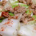 maechan815's cooksnap of when they made 簡単♪レンジで白菜のツナ和え.
