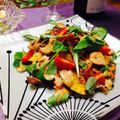 hanaruna13's cooksnap of when they made ♪サーモン＆カリッと素揚げ野菜のサラダ♪.
