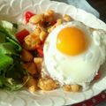 fmぱんちゃん's cooksnap of when they made タイ風♪鶏肉とバジルの辛うまごはん.