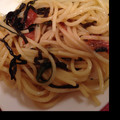 susumama17's cooksnap of when they made 塩昆布と大葉の簡単和風パスタ.