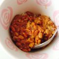 joy09's cooksnap of when they made 中華春雨に納豆！！.