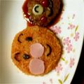 ☆いちごタルト☆★'s cooksnap of when they made 親子で作る！あんぱんまんとお仲間お握り③.