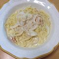 8686mama's cooksnap of when they made 簡単☆絶品たらこクリームパスタ♪.