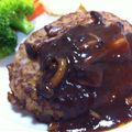 petitart's cooksnap of when they made ふっくら♡煮込みハンバーグ.