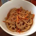 ﾊﾀﾊﾀ's cooksnap of when they made れんこんとニンジンのきんぴら☆.