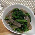＊ろりす＊'s cooksnap of when they made 春菊とこんにゃくのゴマ酢和え.