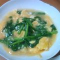 yoshi560's cooksnap of when they made ☆ふんわり半熟卵に、ニラのあんかけ～☆.