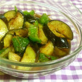 sweet_rose's cooksnap of when they made とっても簡単！ナスとピーマンの煮びたし風.