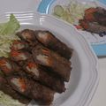 achanuha's cooksnap of when they made 野菜のくるくる豚肉巻き.