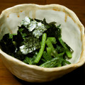 あいぱらりん's cooksnap of when they made 簡単！菊菜（春菊）のめんつゆマヨ和え☆.