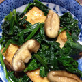 きむきむたん's cooksnap of when they made 厚揚げとほうれん草のオイスター炒め.